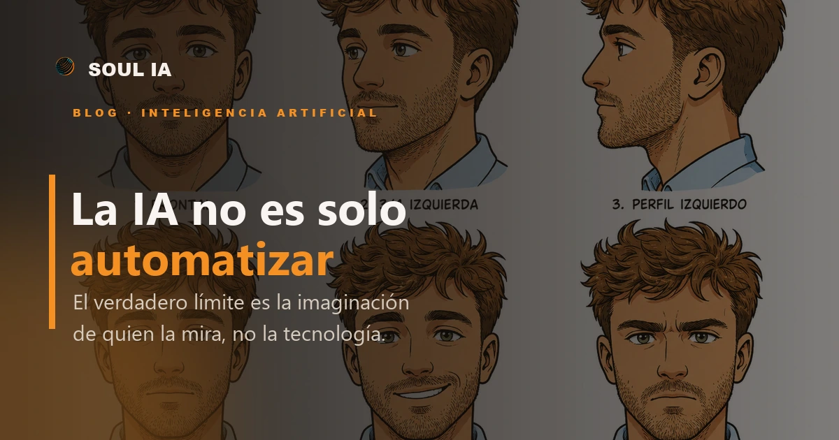 La IA no es solo automatizar: el verdadero límite es la imaginación